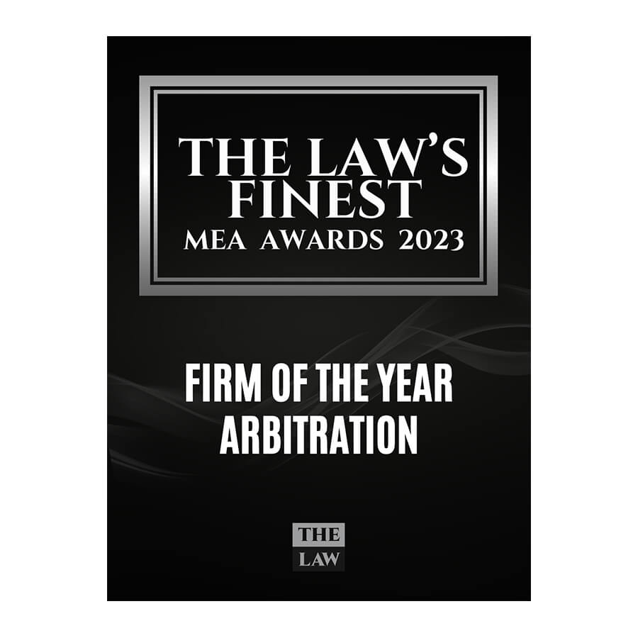Zulficar and Partners - Awards - Slider - The Law - The Law's Finest - MEA Awards 2023 - Firm of the Year Arbitration